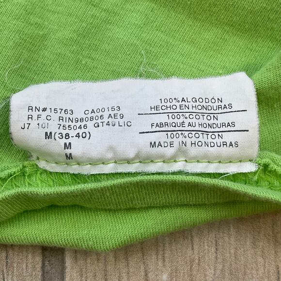 Disney World Toy Story Rex Halloween Tee Green Cover My Eyes Shirt Men’s M - Picture 6 of 10